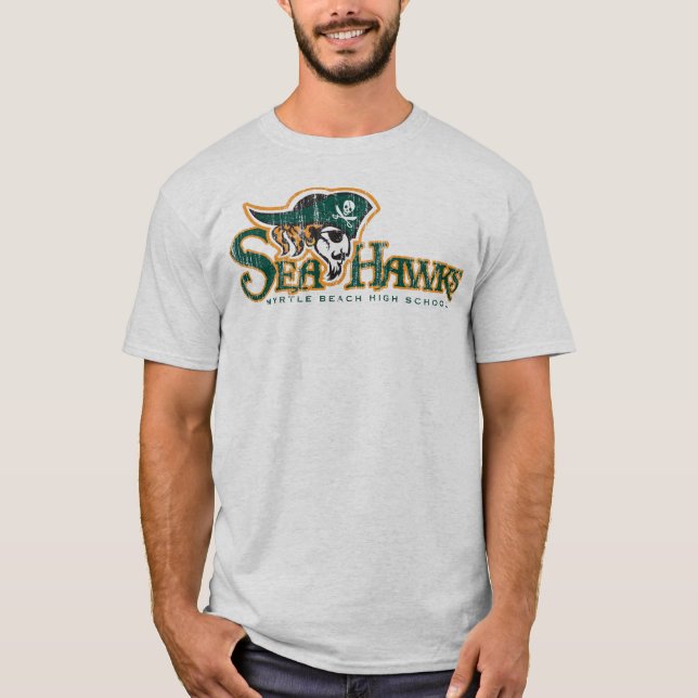 Camiseta gris de despegue Seahawk (L) (Anverso)