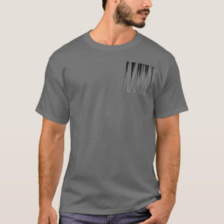 Camiseta gris de estilo grunge 