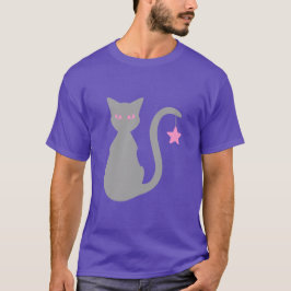 Camiseta gris de gato