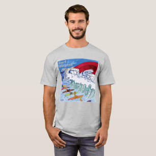 Camiseta gris de hombre Surf Magnet