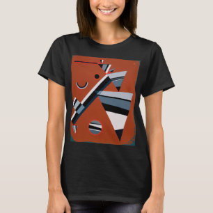Camiseta Gris de Kandinsky Resumen Pintando arte moderno