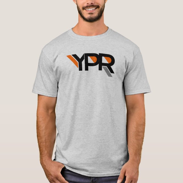 Camiseta Gris de la forma de vida de YPR (Anverso)