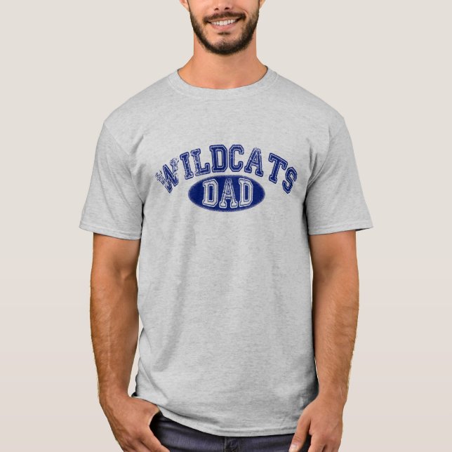 Camiseta gris de los SS de los gatos monteses del (Anverso)