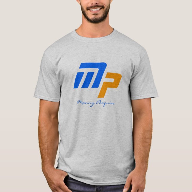 Camiseta Gris de Manny Pacquiao (Anverso)