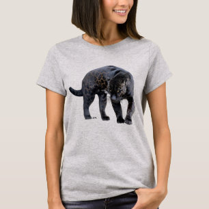 Camiseta gris de mujer Jaguar Diablo