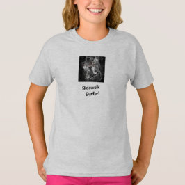 Camiseta gris de skater Sidewalk Surfer Pro Image