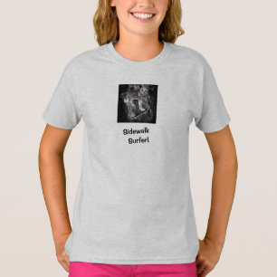 Camiseta gris de skater Sidewalk Surfer Pro Image