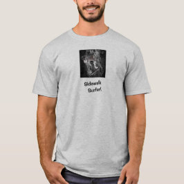 Camiseta gris de skater Sidewalk Surfer Pro Image