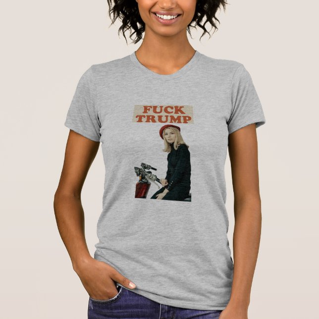 Camiseta Gris de truco negro (Anverso)