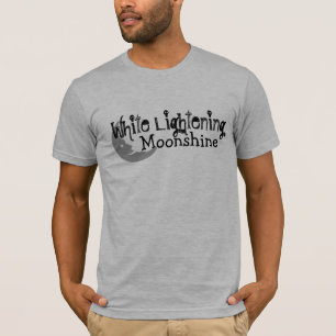 Camiseta gris del alcohol ilegal - aligeramiento