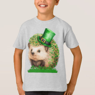 Camiseta gris del Día de San Patricio