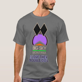 Camiseta Gris doble de D
