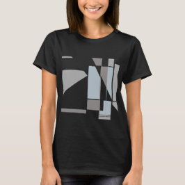 Camiseta Gris Geometric MCM Look Resumen Motif de Arte