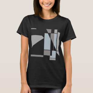 Camiseta Gris Geometric MCM Look Resumen Motif de Arte