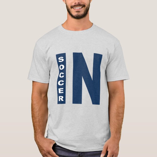 Camiseta gris hogar INDIANA SOCCER (Anverso)