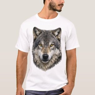 Camiseta Gris Lobo Alfa
