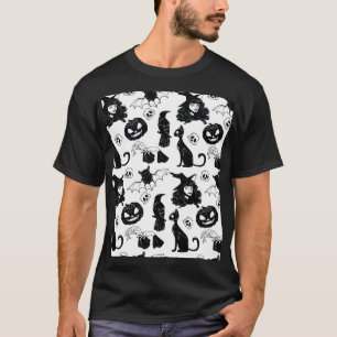 Camiseta Gris Naranja tropical: patrón de cosecha