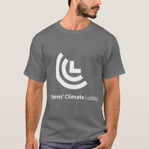 Camiseta gris oscuro del logotipo de CCL