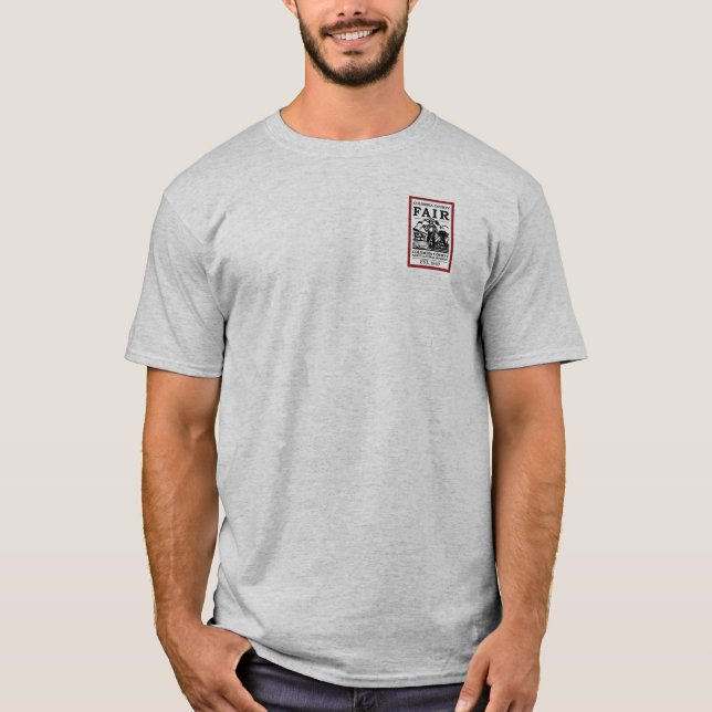 Camiseta gris para hombres de Ag Society (Anverso)