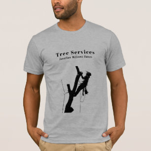 Camiseta Gris Professional Tree Trimming Service