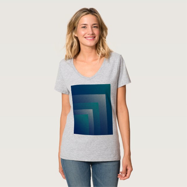 Camiseta Gris verde azulado de la marina (Anverso completo)