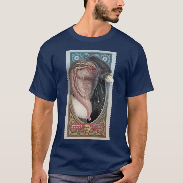 Camiseta Gris vultur: el cóndor andino (Anverso)
