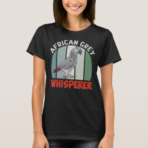 Camiseta Gris Whisperer africano perece loro gris