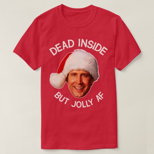 Camiseta Griswold Muerto Dentro Pero Jolly AF (Diseño del anverso)