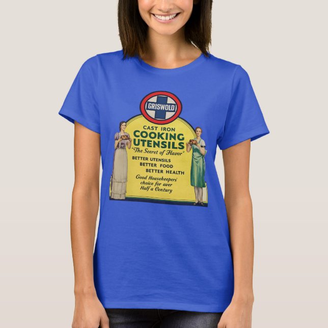 Camiseta Griswold Sartén de Hierro Fundido  (Anverso)