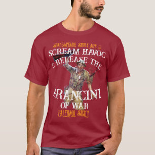 Camiseta Grita Havoc Liberación Arancini Guerra Palermo Sic