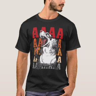 Camiseta Gritando a Possum Aaaa Cute Opossum Dank Memes Men