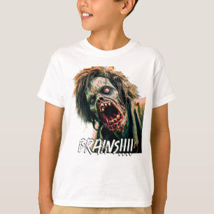 Camiseta Gritando a Zombie