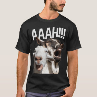 Camiseta ¡¡¡Gritando cabras AAAH!!! Crazy Goat Lover Pri