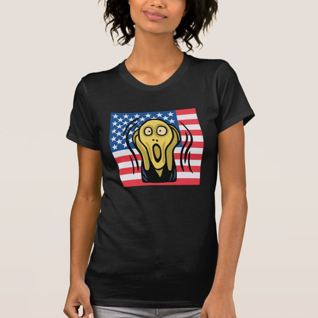 Camiseta Gritar americano (Anverso)