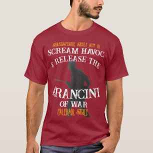 Camiseta Gritar Saqueo Liberar Arancini Guerra Palermo Sici
