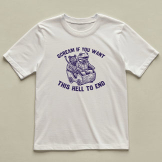 Camiseta Gritar Si Quieres Rata De Rana Graciosa Ilustrada