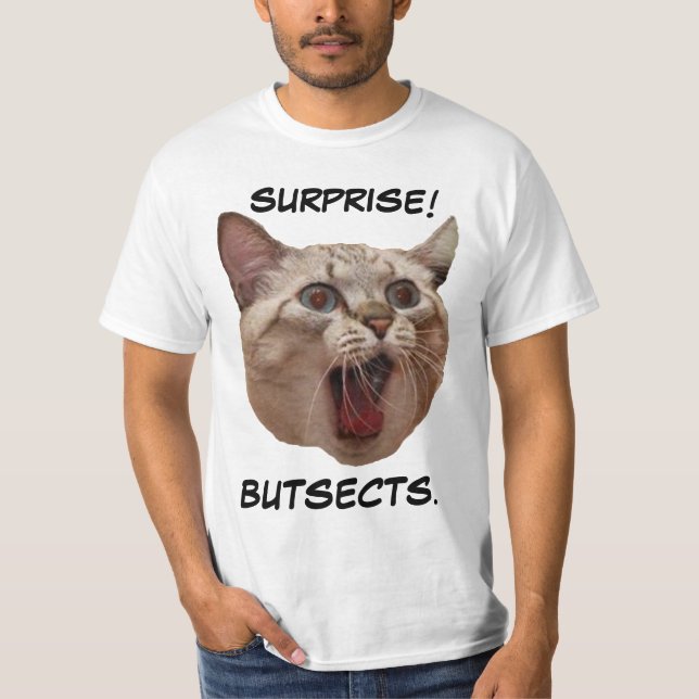 Camiseta Grito Butsects del gato (Anverso)