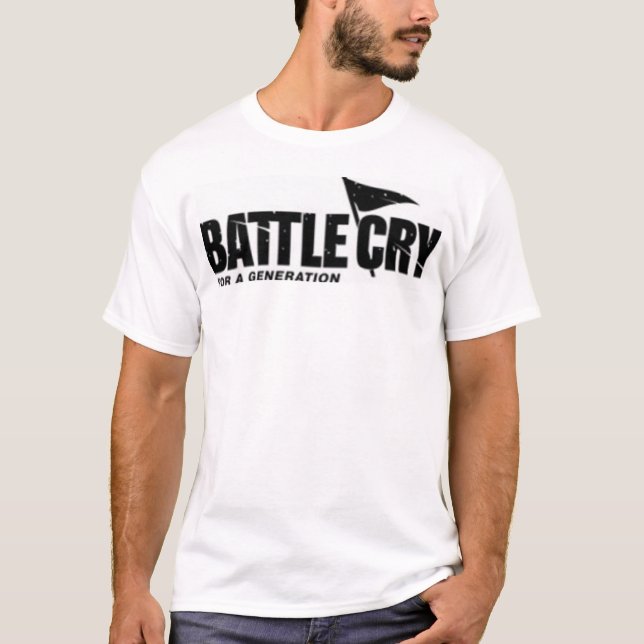 Camiseta Grito de batalla para una generación (Anverso)
