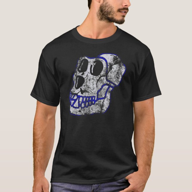 Camiseta Grito de Bitcoin de la cadena de bloques de aplica (Anverso)