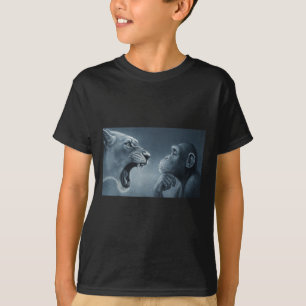 Camiseta Grito De León En Mono, Mono Y Mono De León