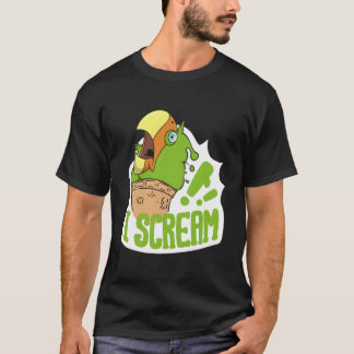 Camiseta Grito De Loro De Helado Gritando Por Cockatiels