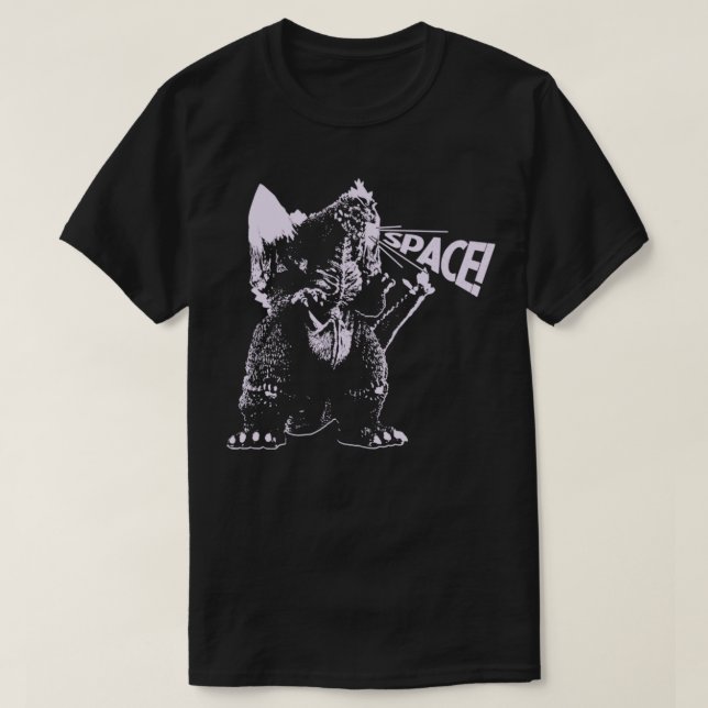 Camiseta Grito de SPACEGODZILLA (Diseño del anverso)