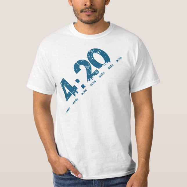 Camiseta Grito del 4:20 él hacia fuera (Anverso)