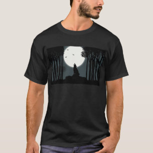 Camiseta grito en la luna