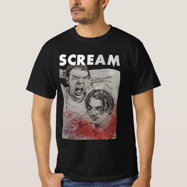 Camiseta grito fantasma (Anverso)