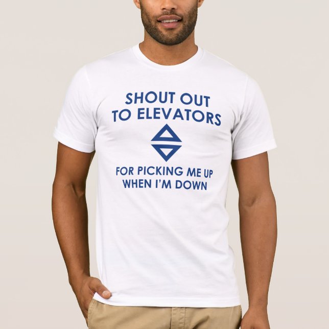 Camiseta Gritos A Los Ascensores (Anverso)
