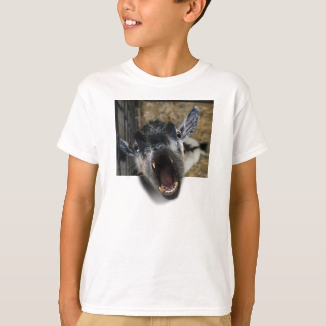 Camiseta Gritos de cabra para salir (Anverso)