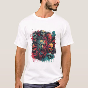 Camiseta Gritos de los Condenados – Colección Horror Infern
