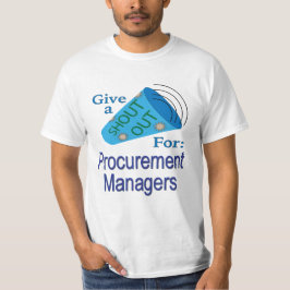 Camiseta Gritos para los administradores de adquisiciones