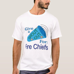 Camiseta Gritos para los jefes de bomberos